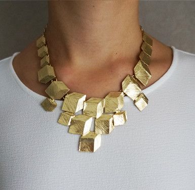 CUBE ( Big model ) Necklace - Maison Numéro 12