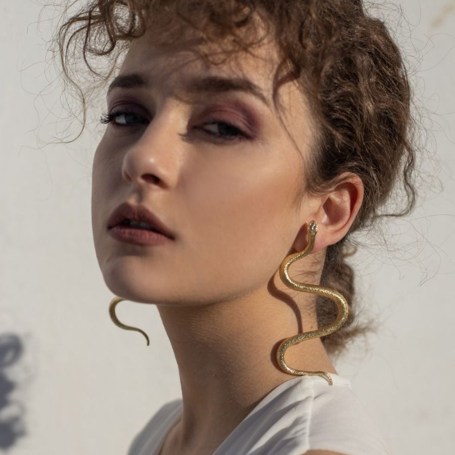 COBRA Earrings - Maison Numéro 12